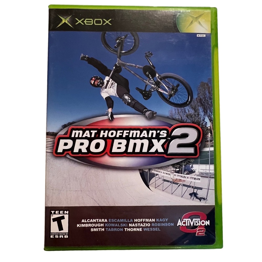 Mat Hoffman's‎ Pro BMX 2 Microsoft Xbox Game Complete CIB Original Xbox BMX2